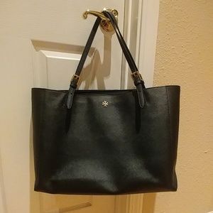 TORY BURCH large York buckle tote dust bag incld.